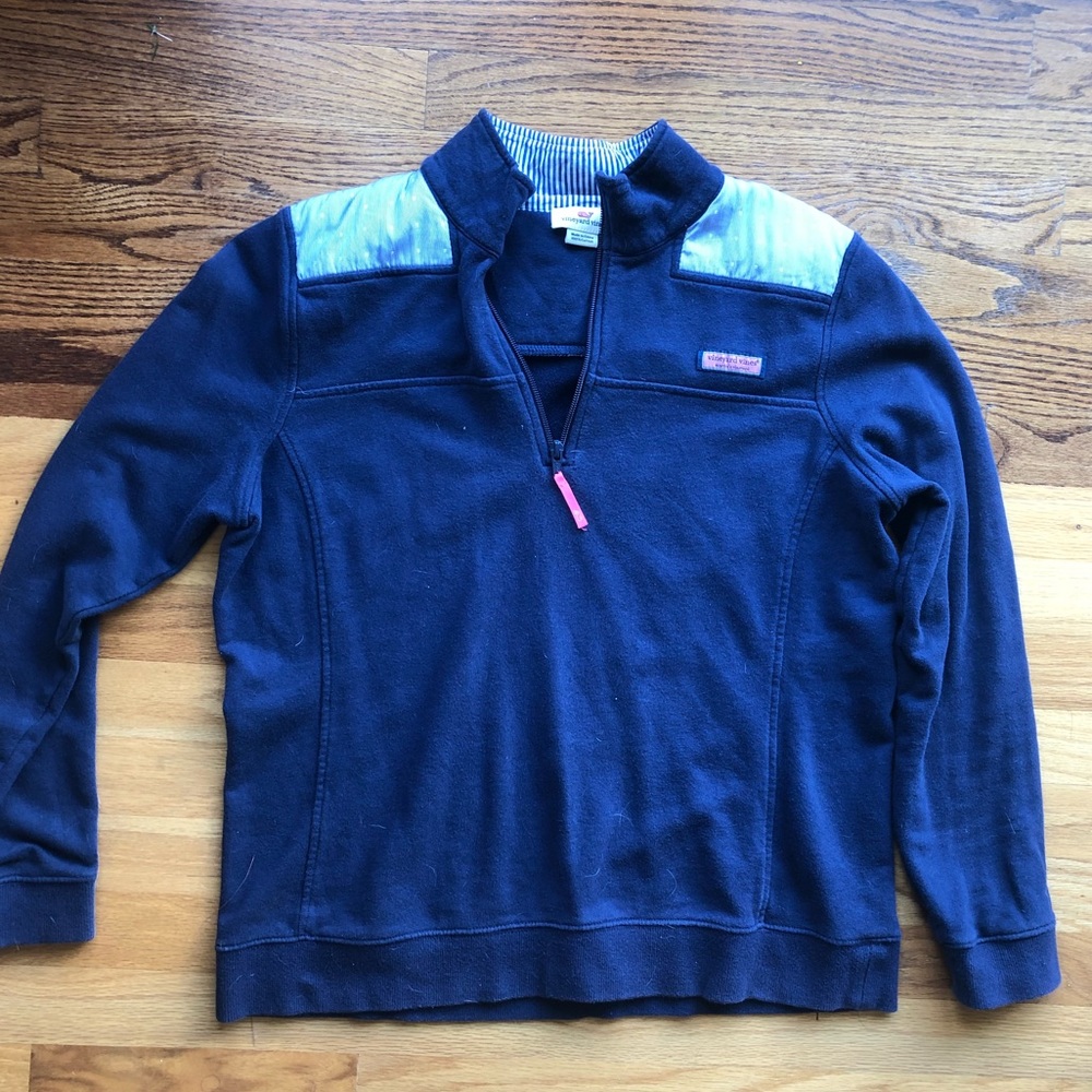 Vineyard vines navy pullover
